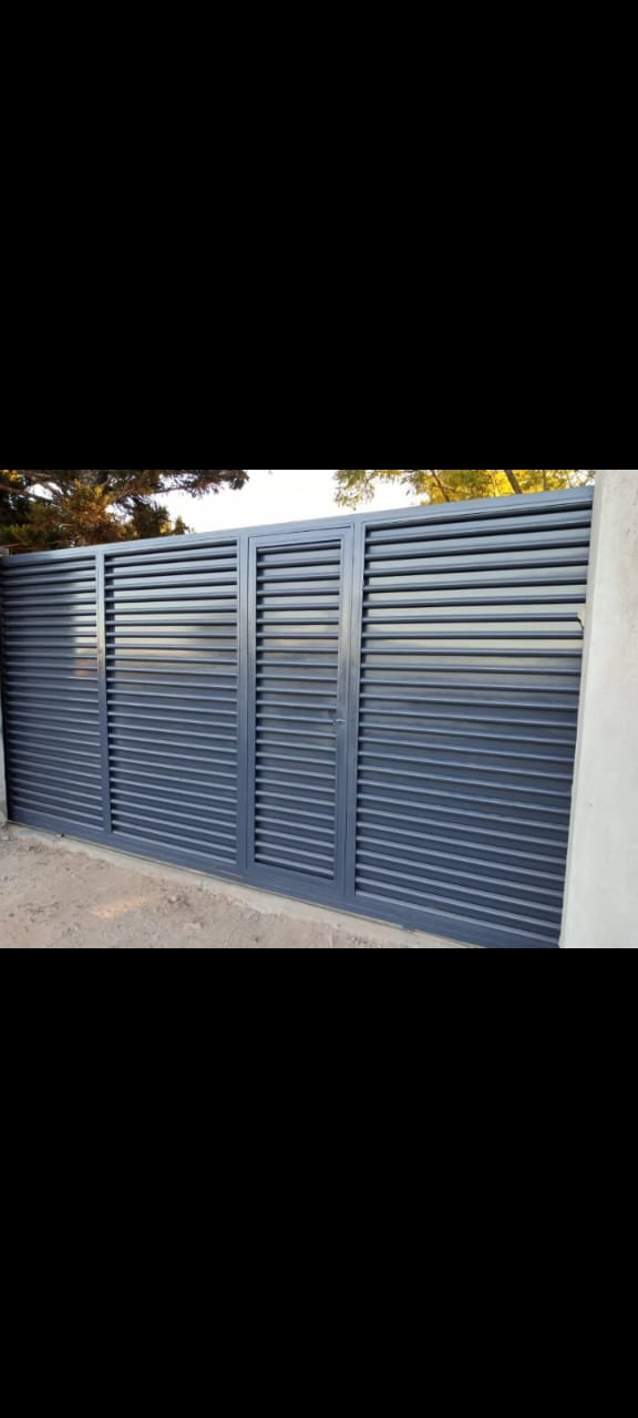 Louvered Sliding Gate